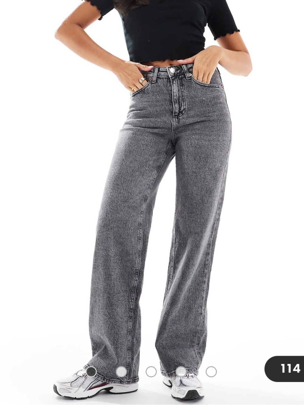 Studded Wide-Leg Vero Moda Jeans
